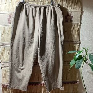 Eileen Fisher women’s khaki pants size 2X
